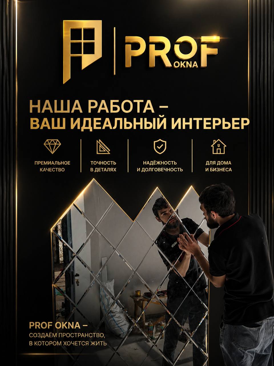PROF OKNA — создаём пространство, в котором хочется жить.